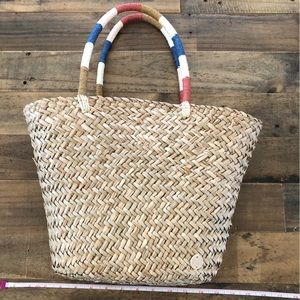 Billabong woven straw bag